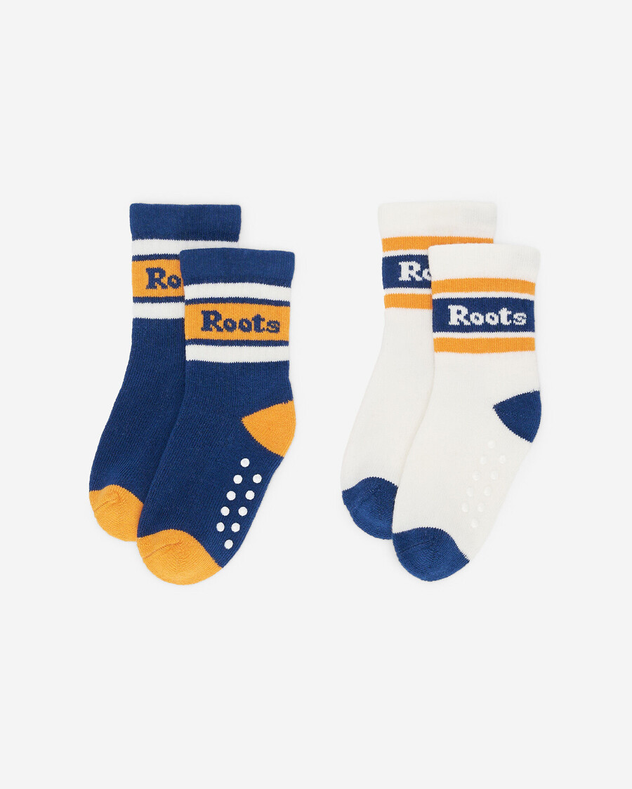 baby- och småbarns fotledsstrumpor 2-pack