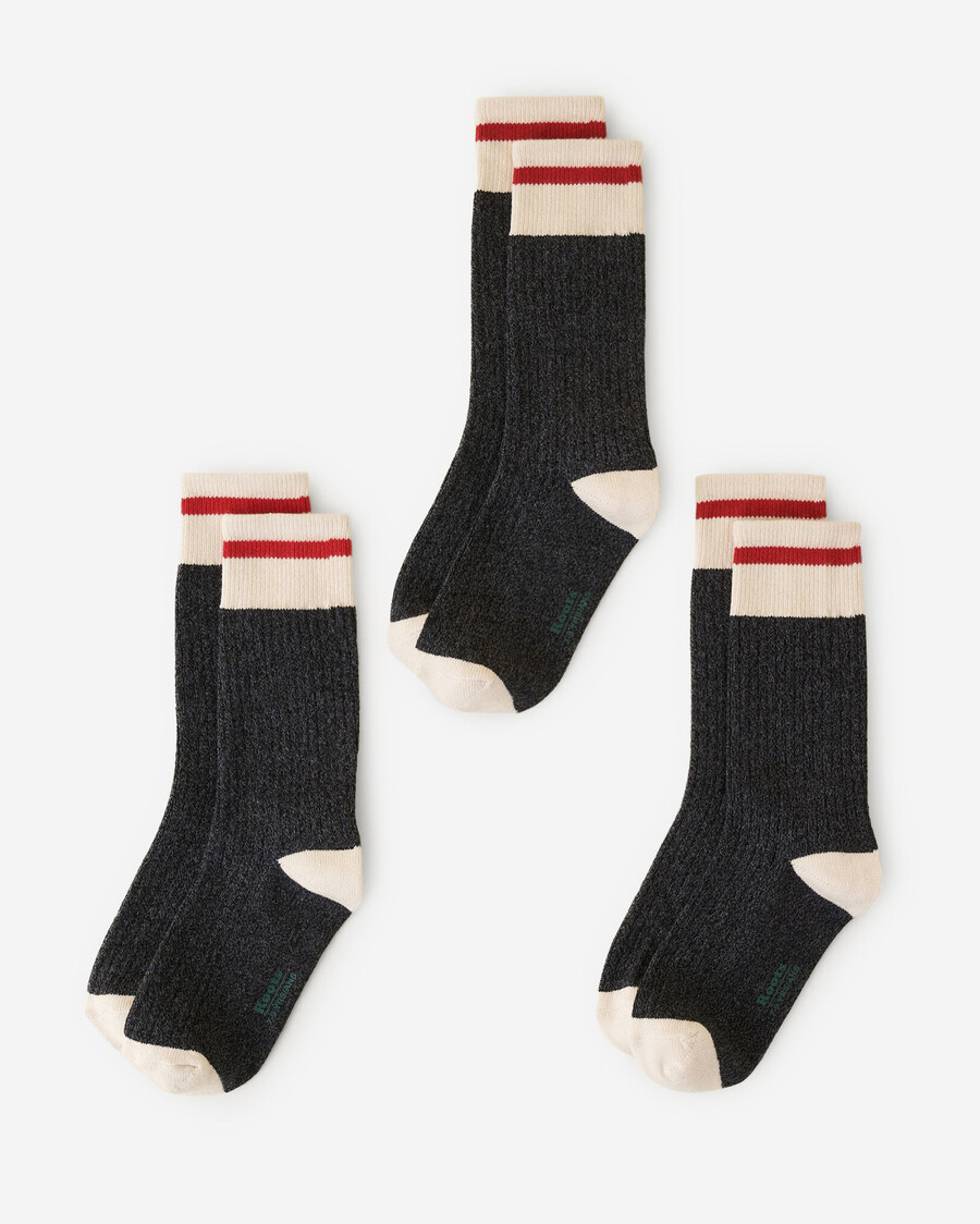 barns bomullsstrumpor 3-pack