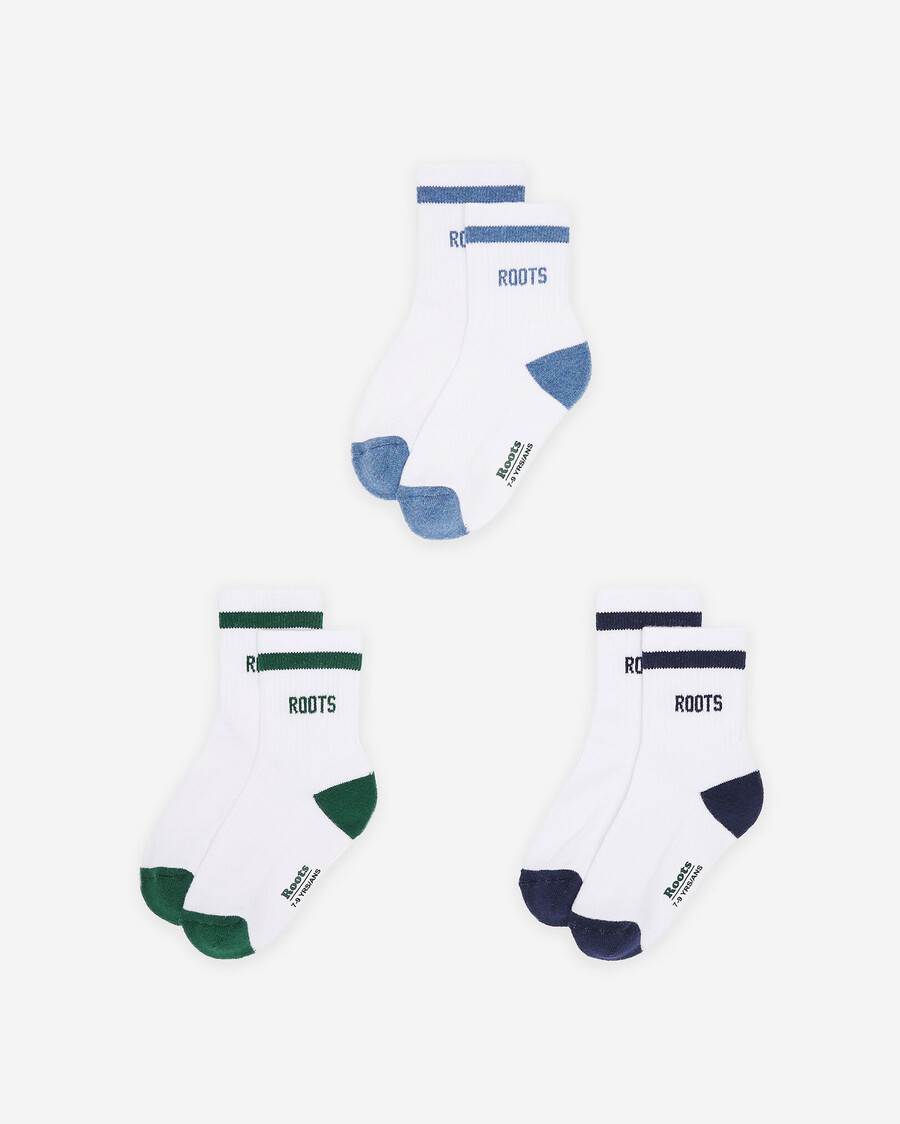 barn pop-strumpor 3-pack