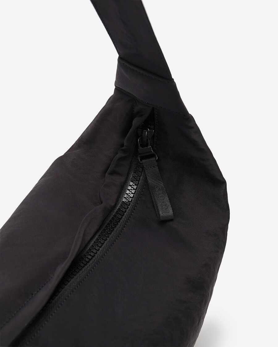 nylon xl crescent-väska