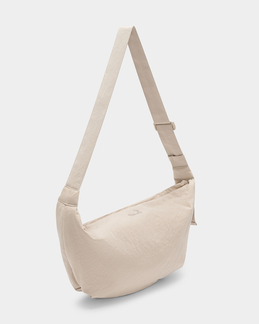nylon xl crescent-väska