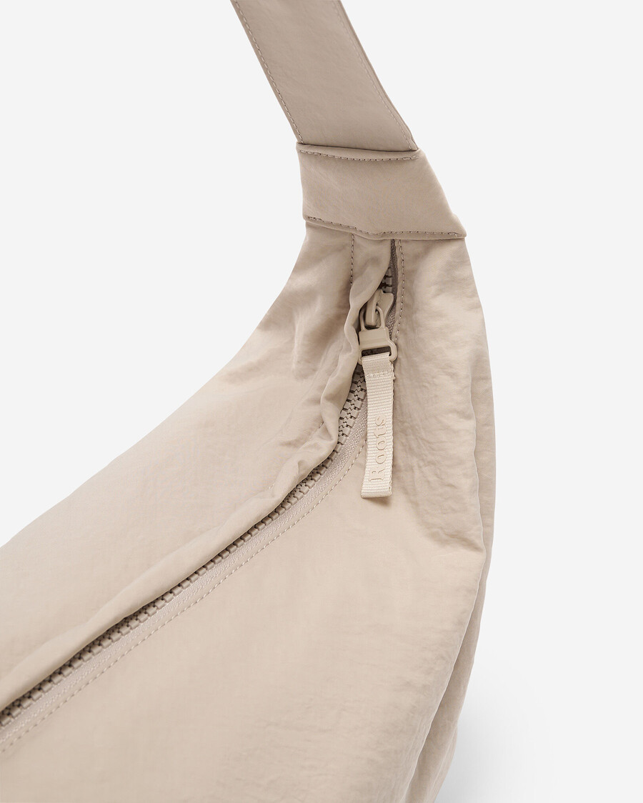 nylon xl crescent-väska