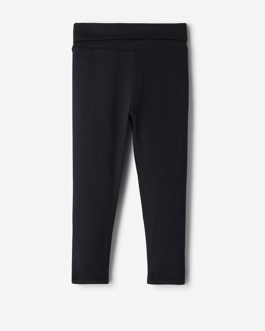 active vikbara leggings för småbarnsflickor