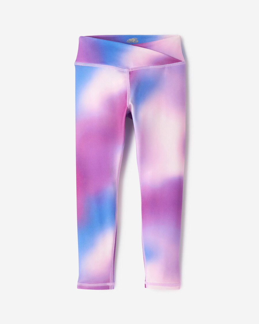aktiva omlottleggings för små flickor
