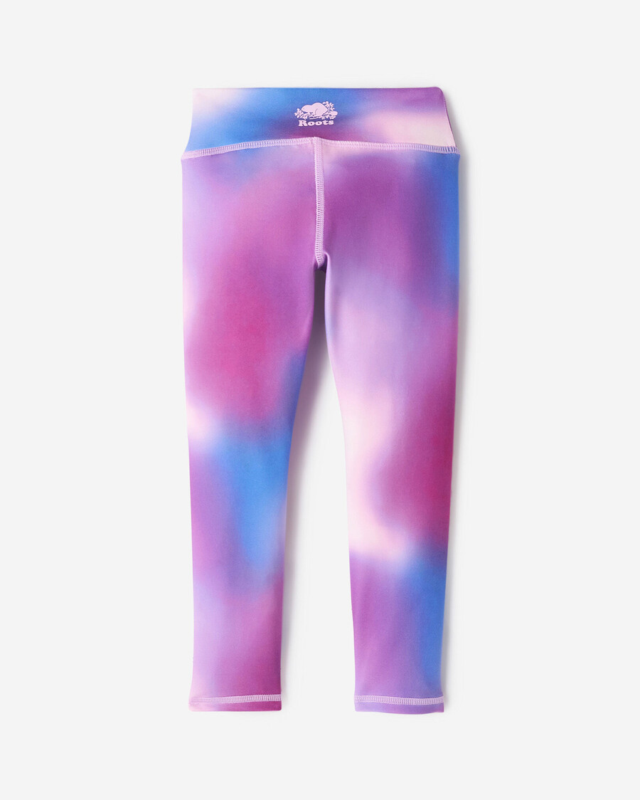 aktiva omlottleggings för små flickor