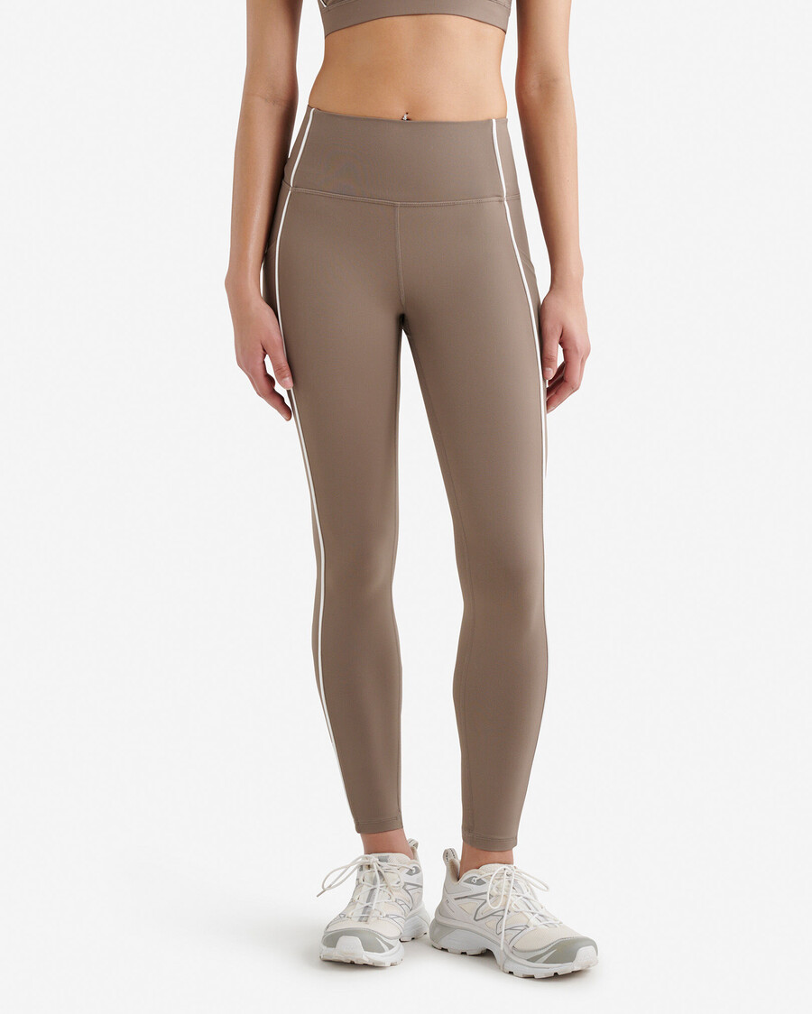 restore stretchiga leggings med piping