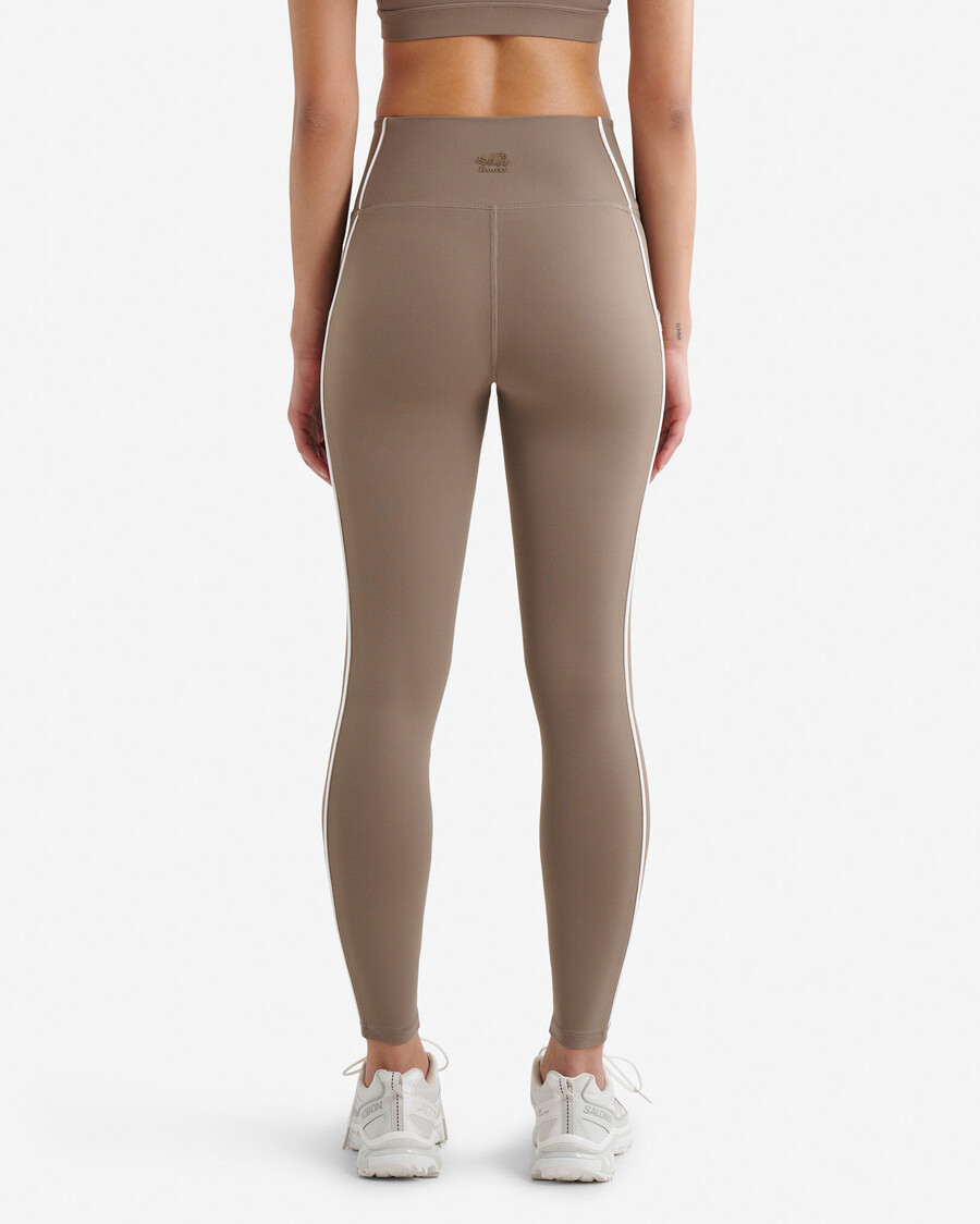 restore stretchiga leggings med piping