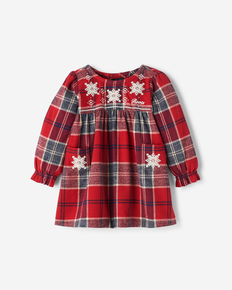 babypläd tidings klänning
