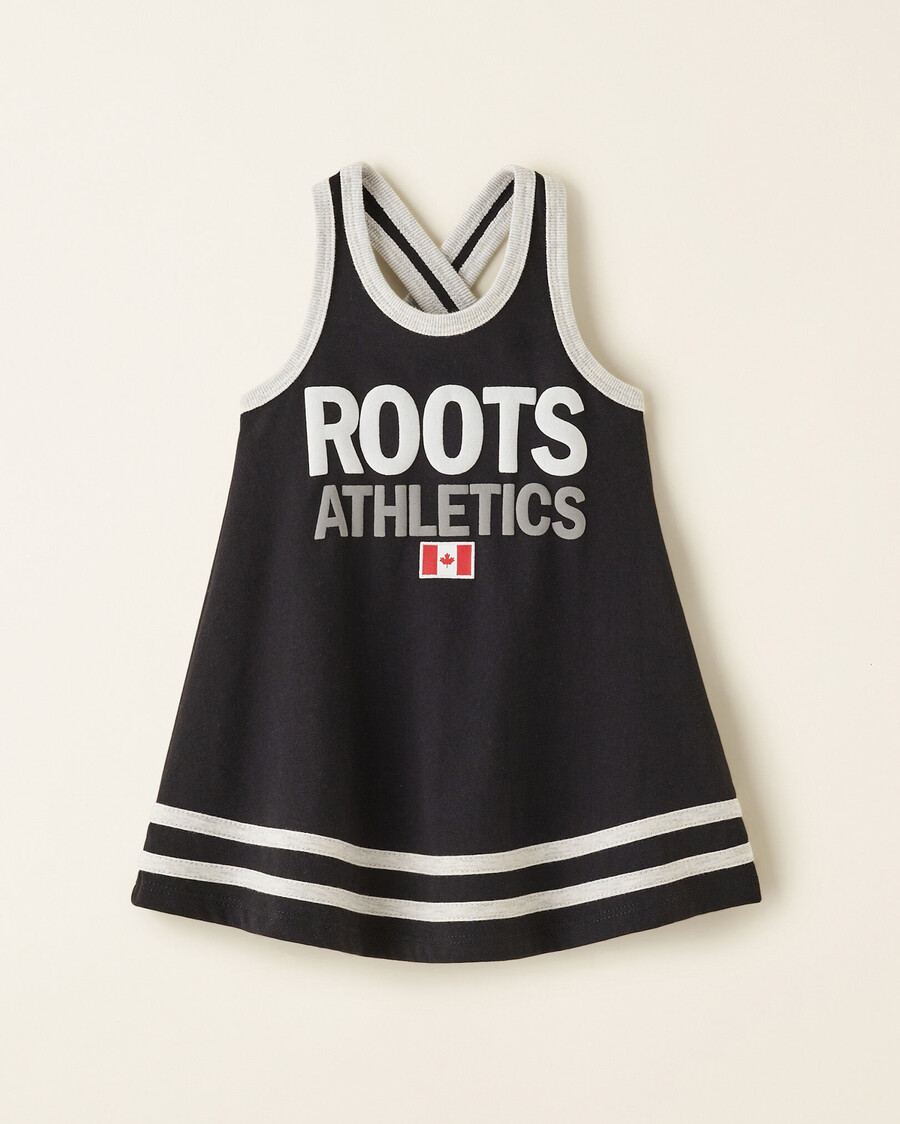 baby roots athletics linneklänning