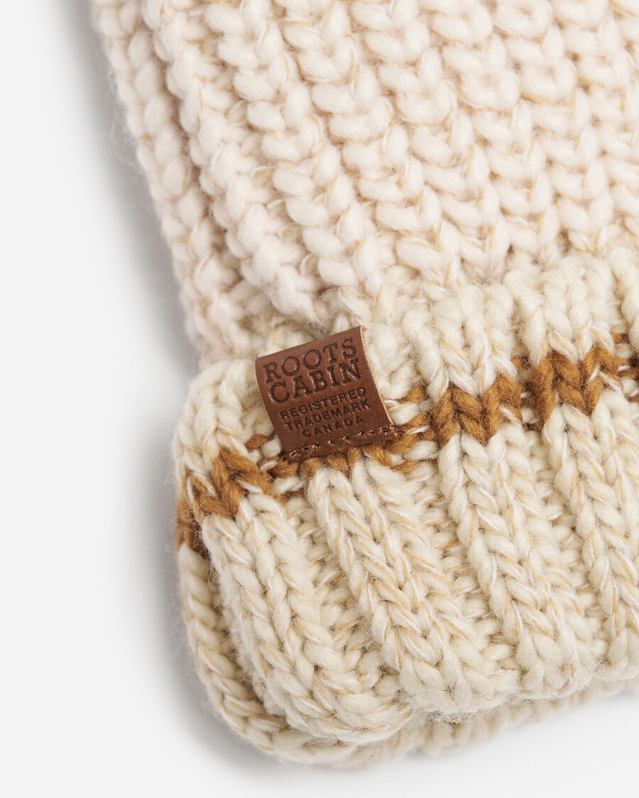 vuxen chunky cabin mitten