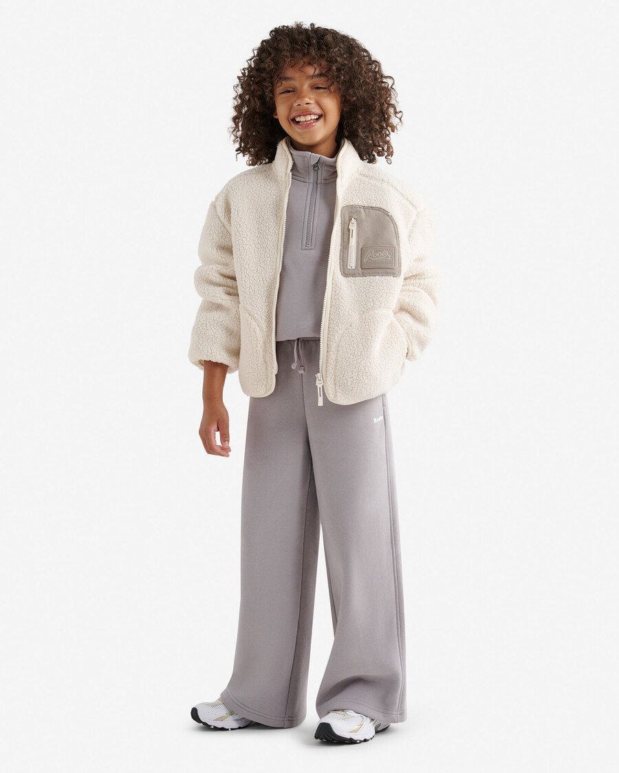 barn alta shearling fleecejacka