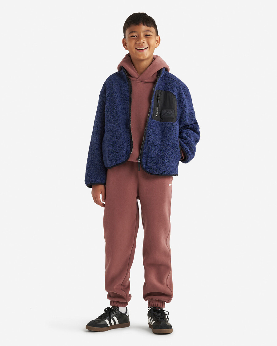 barn alta shearling fleecejacka