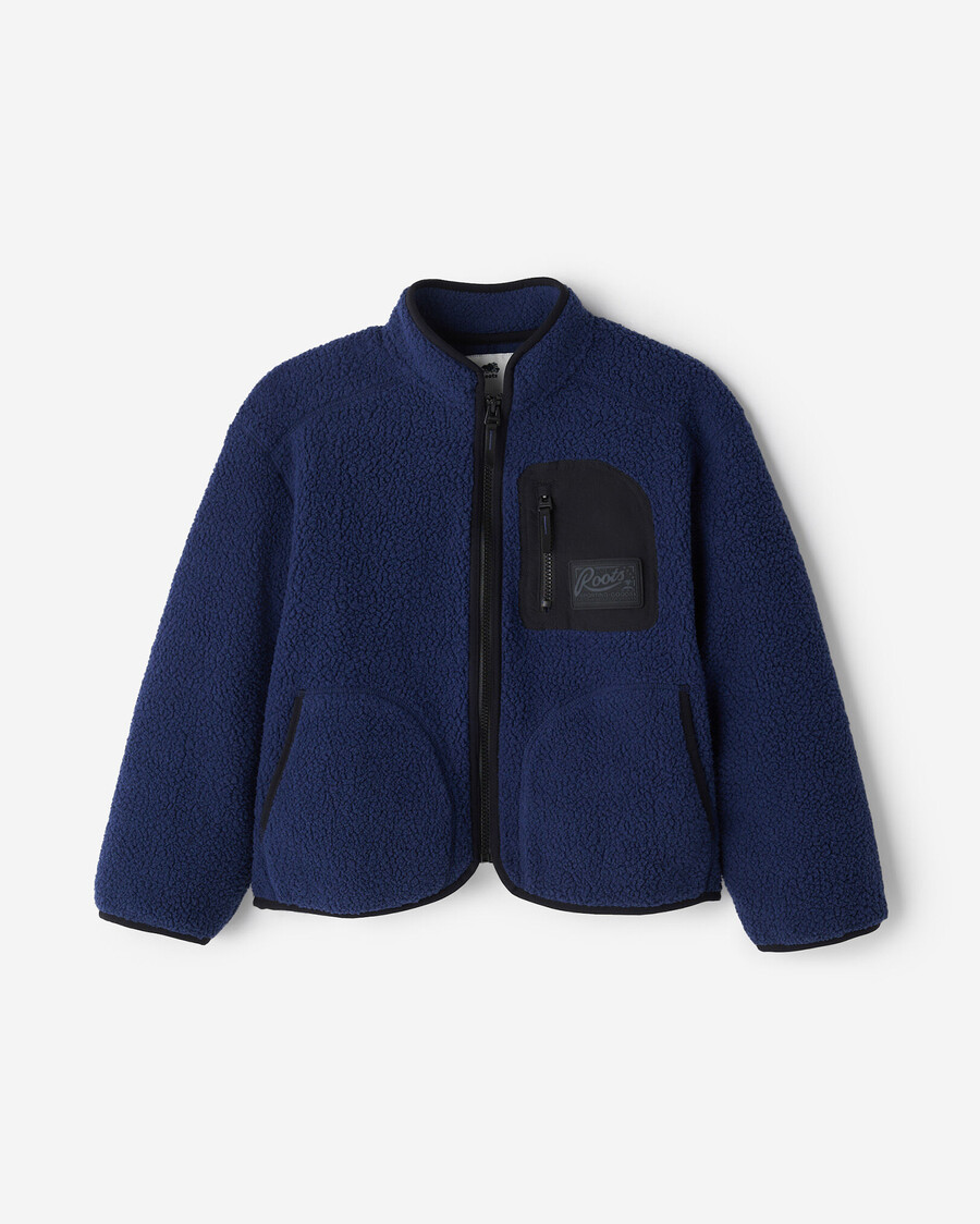 barn alta shearling fleecejacka