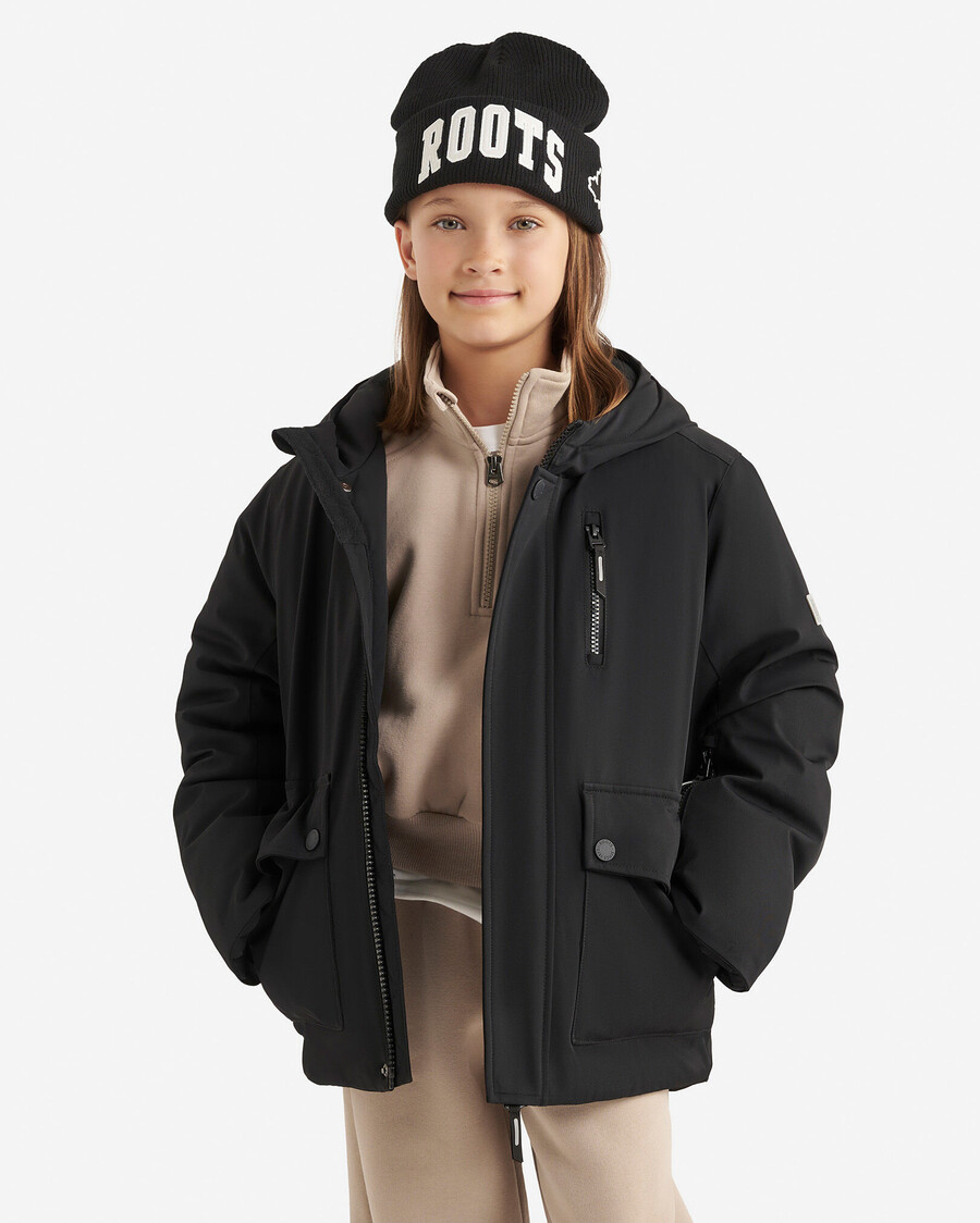 barn roots tech parka
