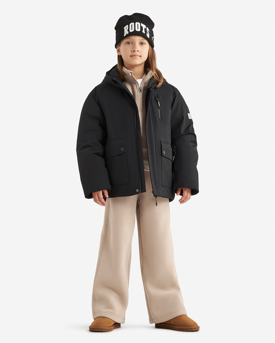 barn roots tech parka