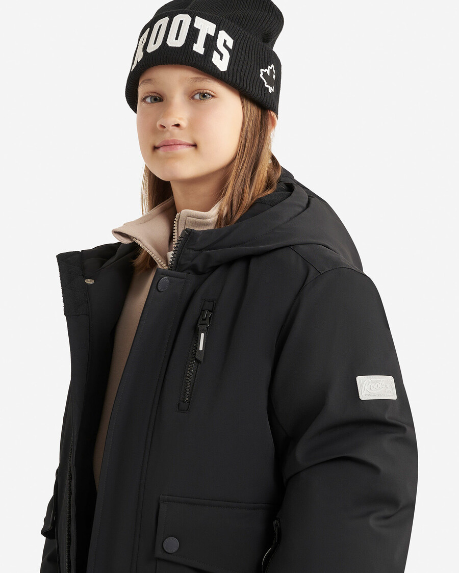 barn roots tech parka