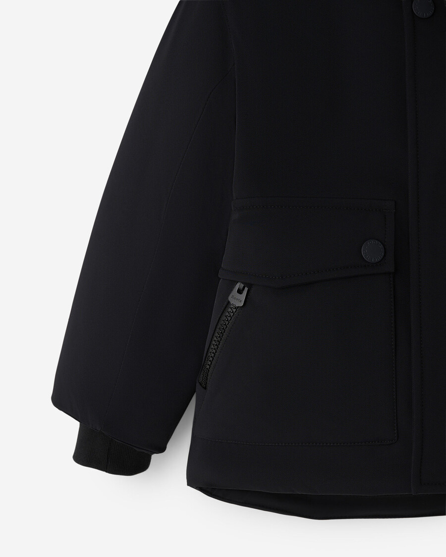 roots tech parka för småbarn
