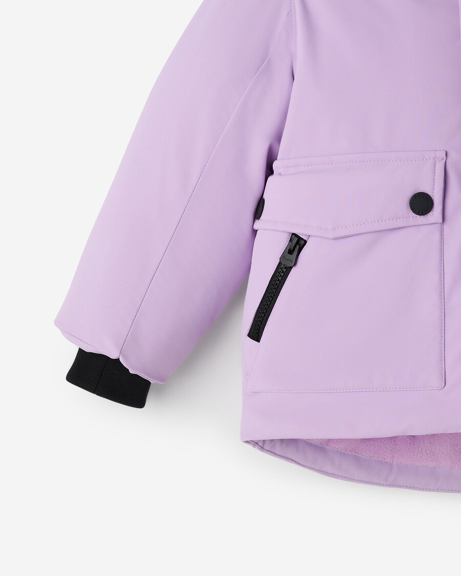 roots tech parka för småbarn