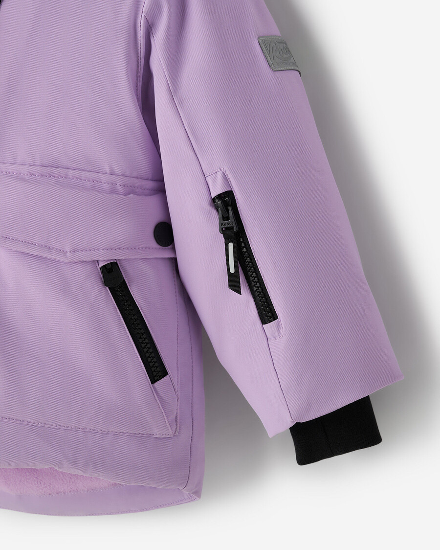 roots tech parka för småbarn