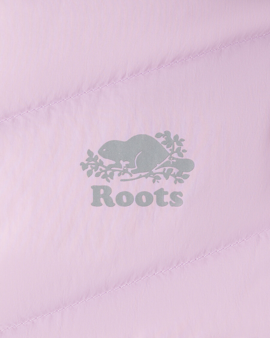 packbar roots-dunjacka för småbarn