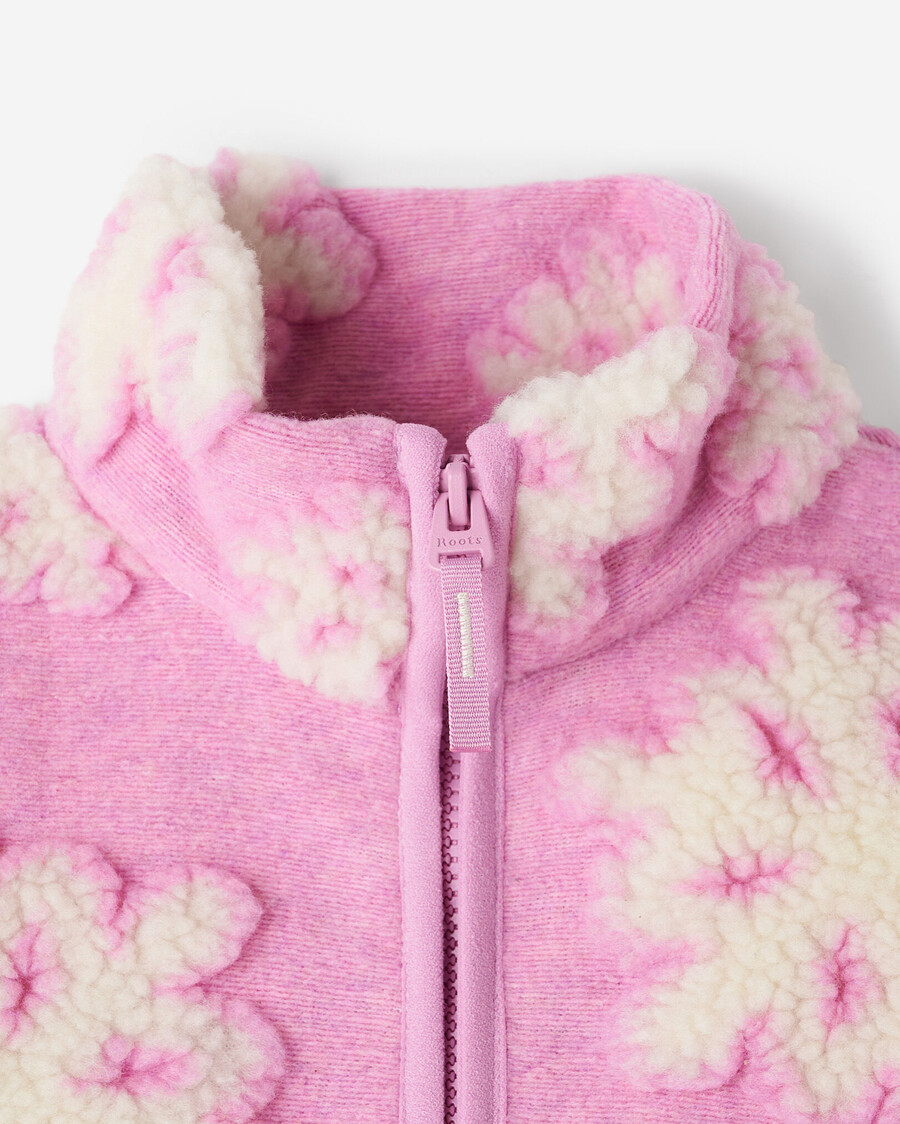 creekside shearling fleecejacka för småbarn