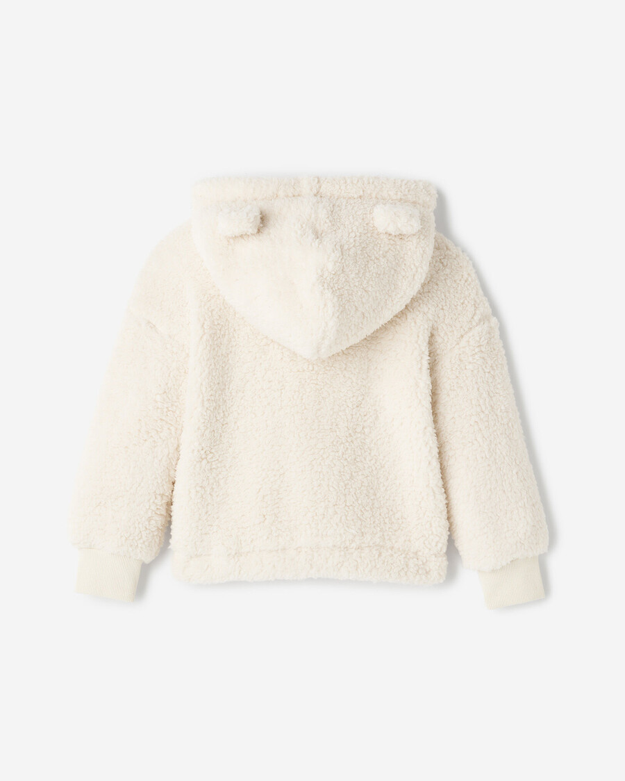 creekside shearling fleece heldragkedja för småbarn