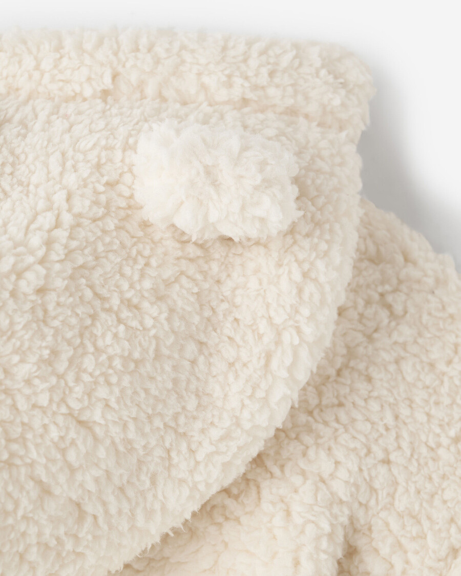 creekside shearling fleece heldragkedja för småbarn