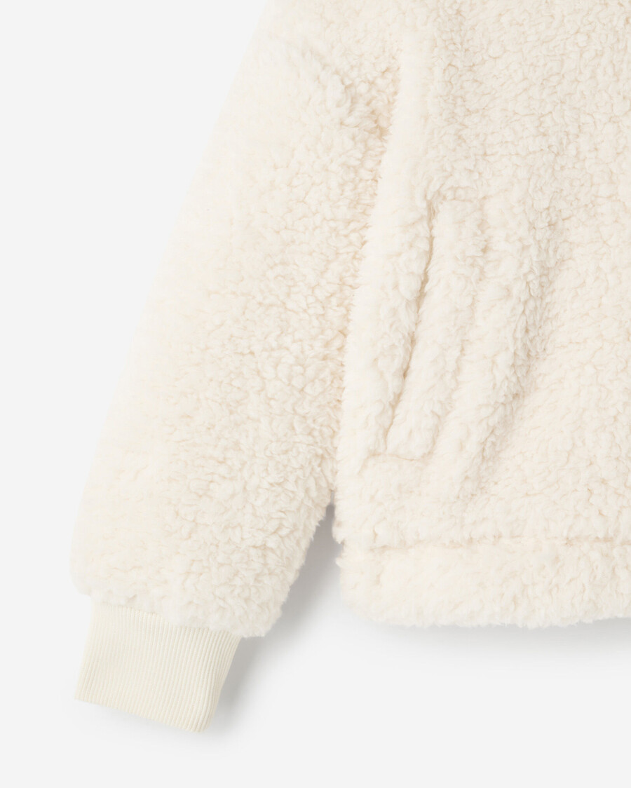creekside shearling fleece heldragkedja för småbarn