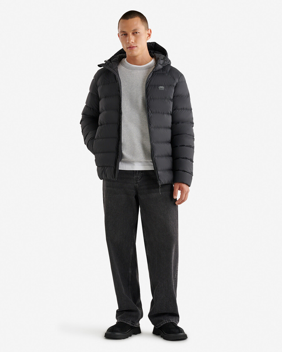 roots down packable jacket