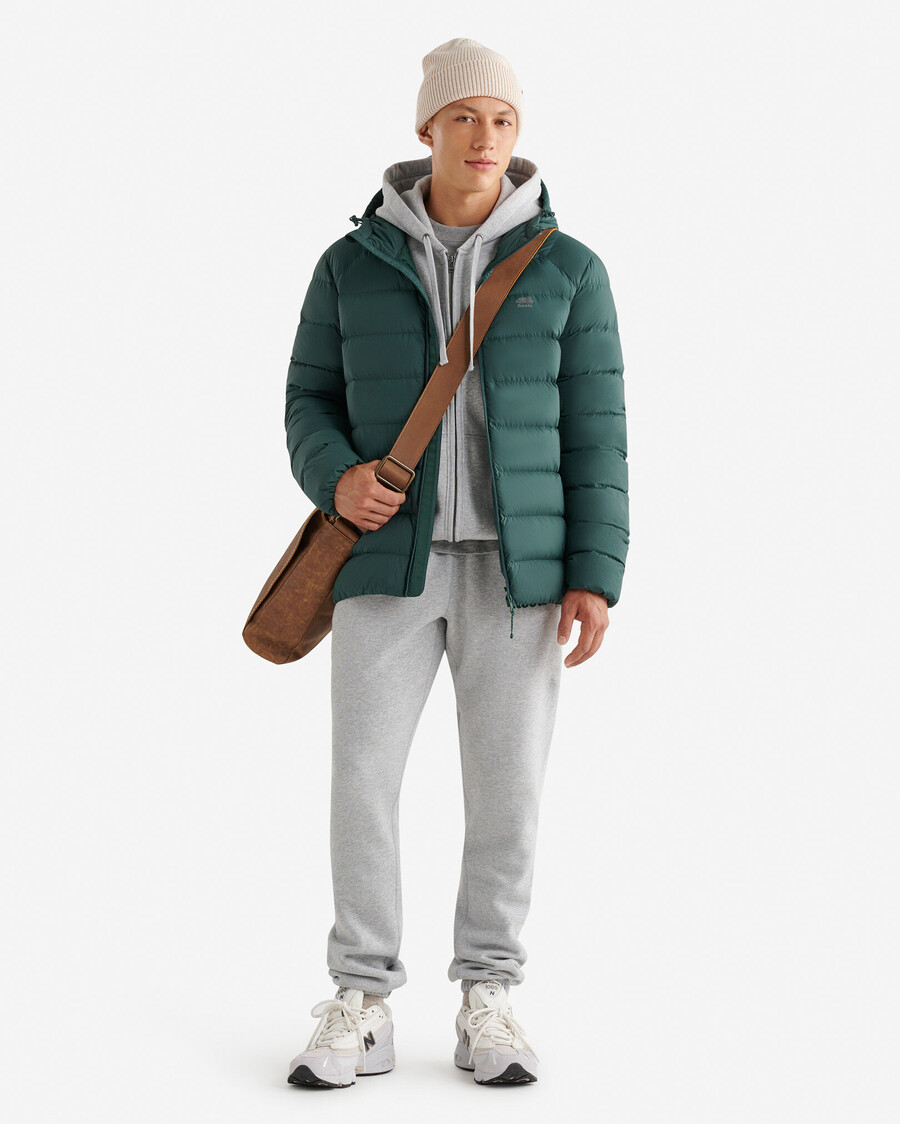 roots down packable jacket