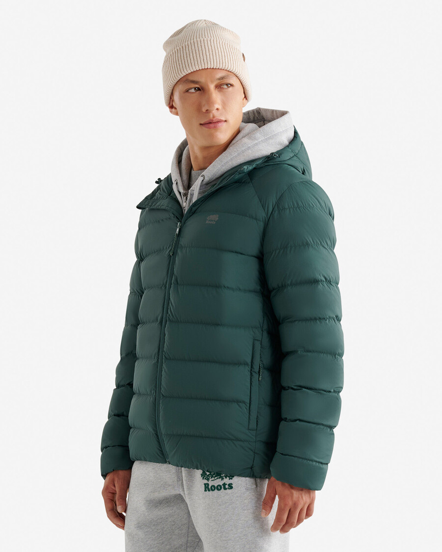 roots down packable jacket