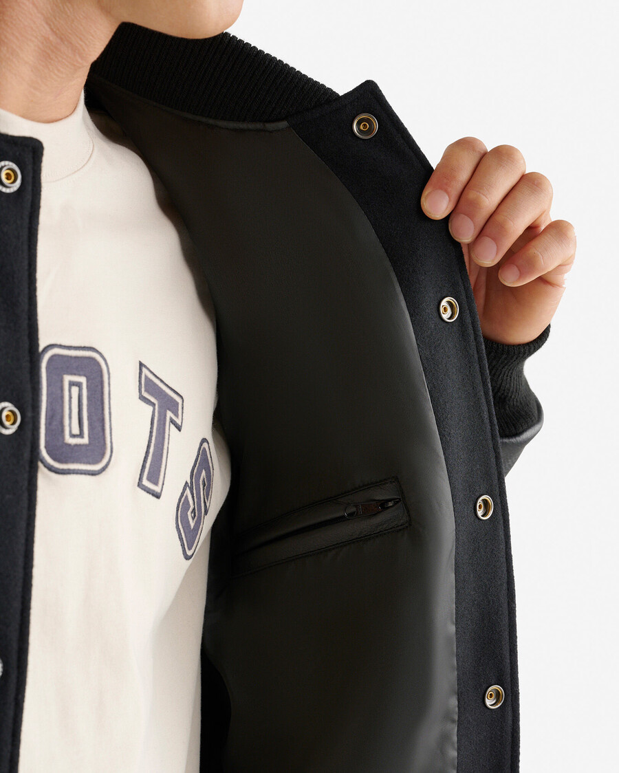 herr vintage varsity jacka