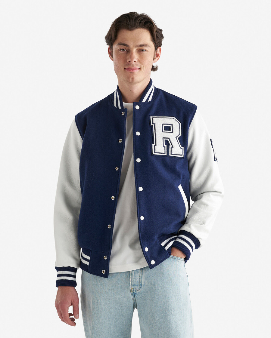 herr vintage varsity jacka