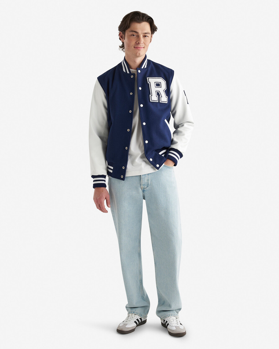 herr vintage varsity jacka