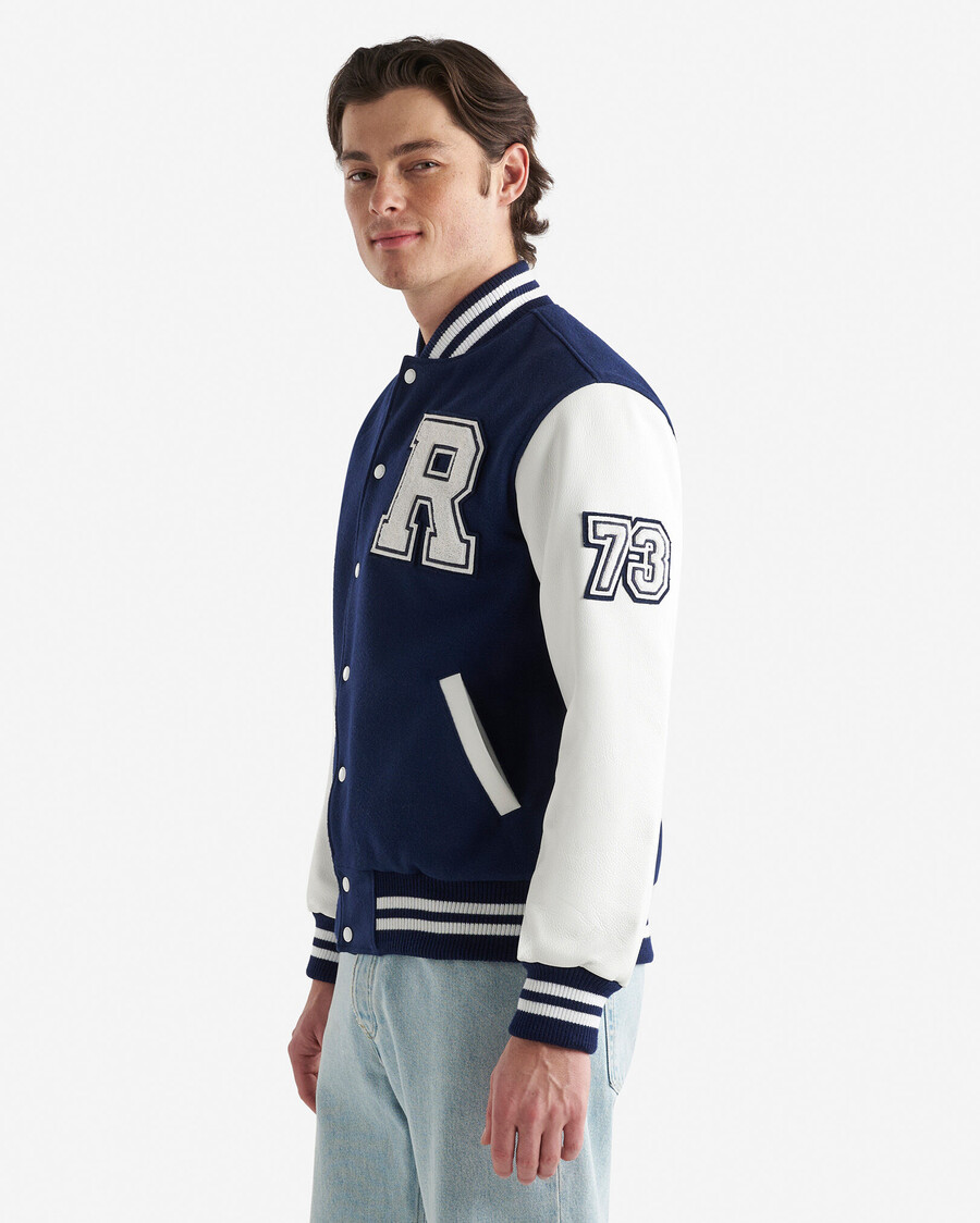 herr vintage varsity jacka