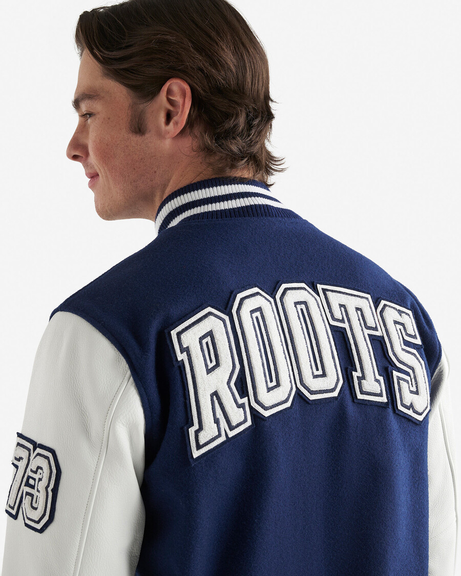 herr vintage varsity jacka