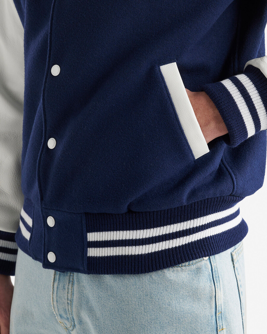 herr vintage varsity jacka