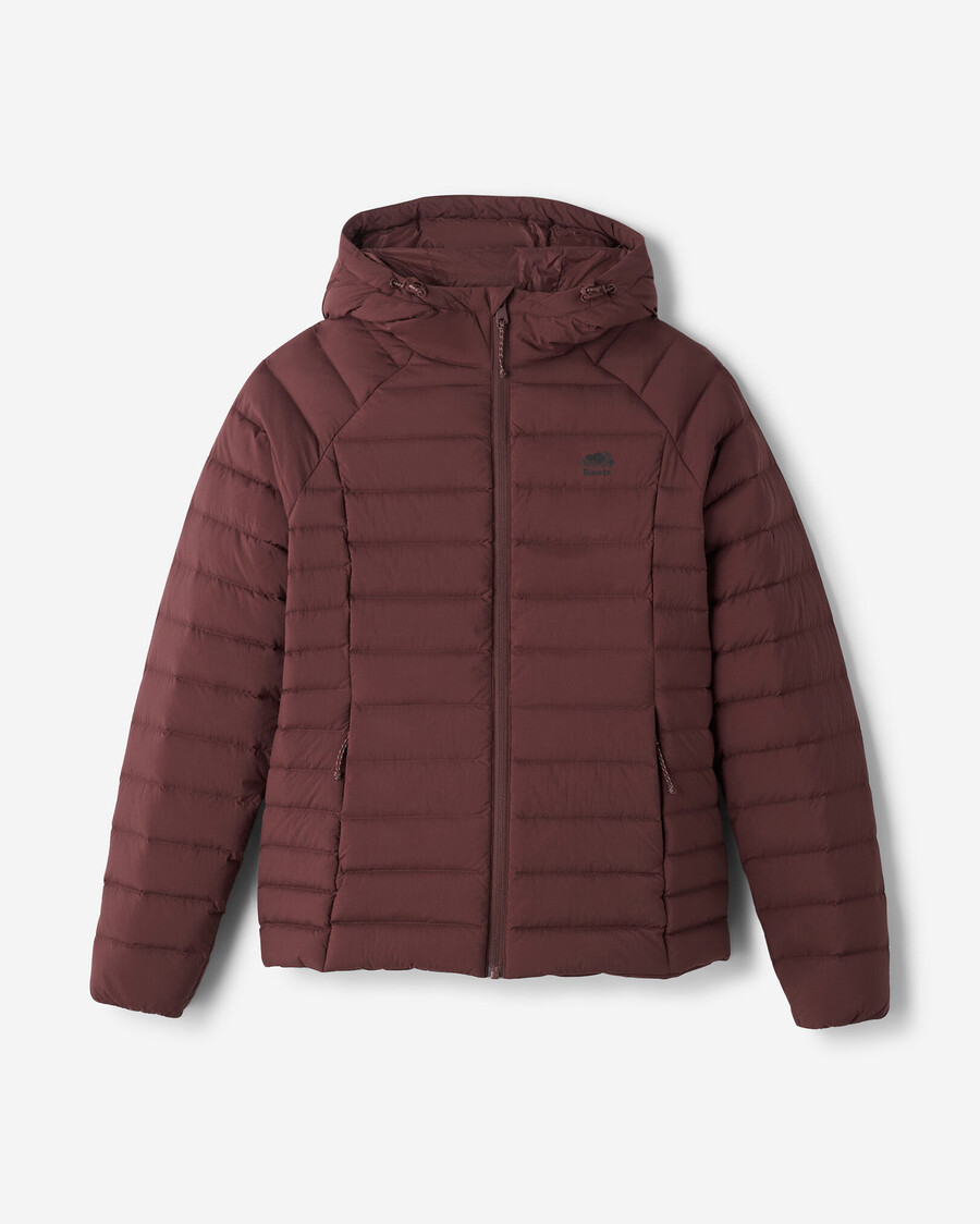 roots down packable jacket
