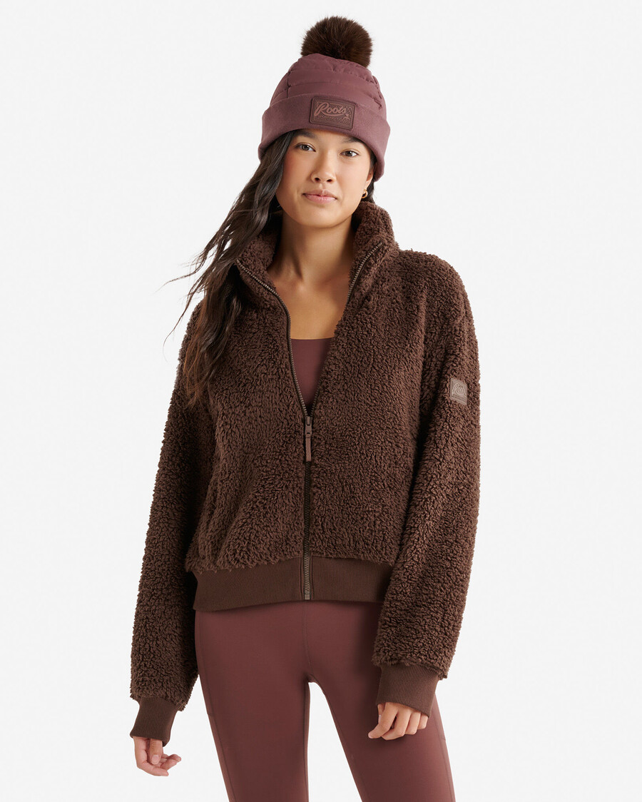 creekside shearling fleecejacka