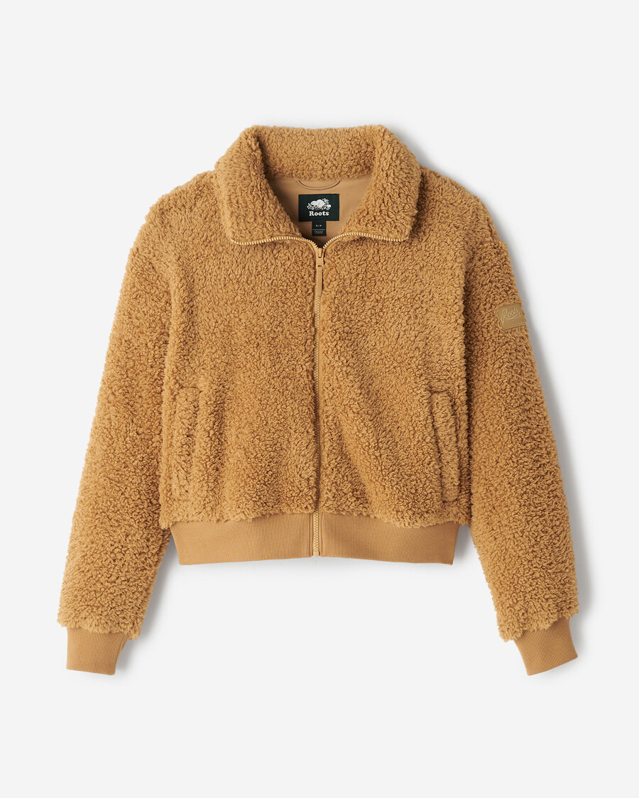 creekside shearling fleecejacka