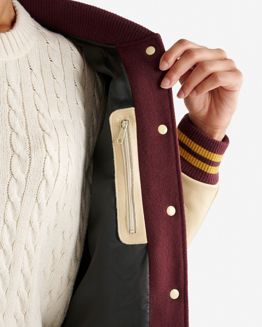 dam vintage varsity jacka