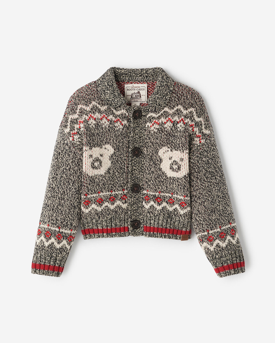 fair isle kofta för småbarn