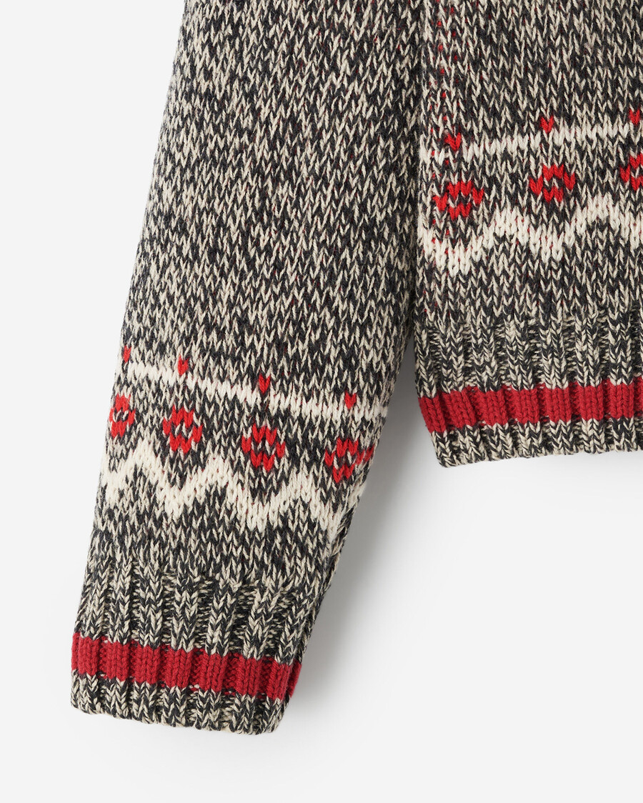 fair isle kofta för småbarn