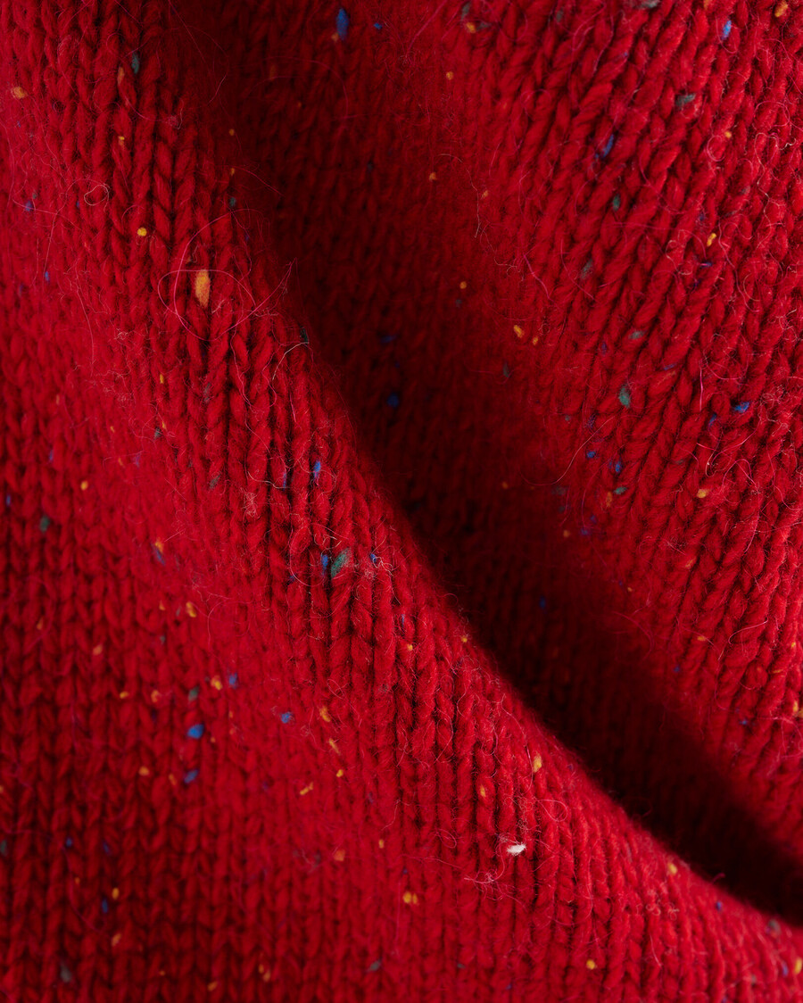 överdimensionerad fair isle-tröja