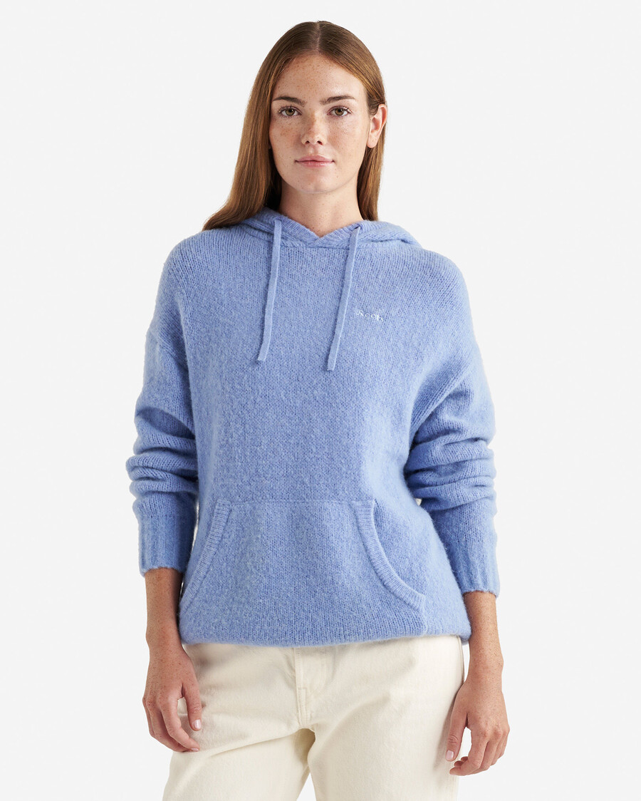 aurora alpacka ull hoodie