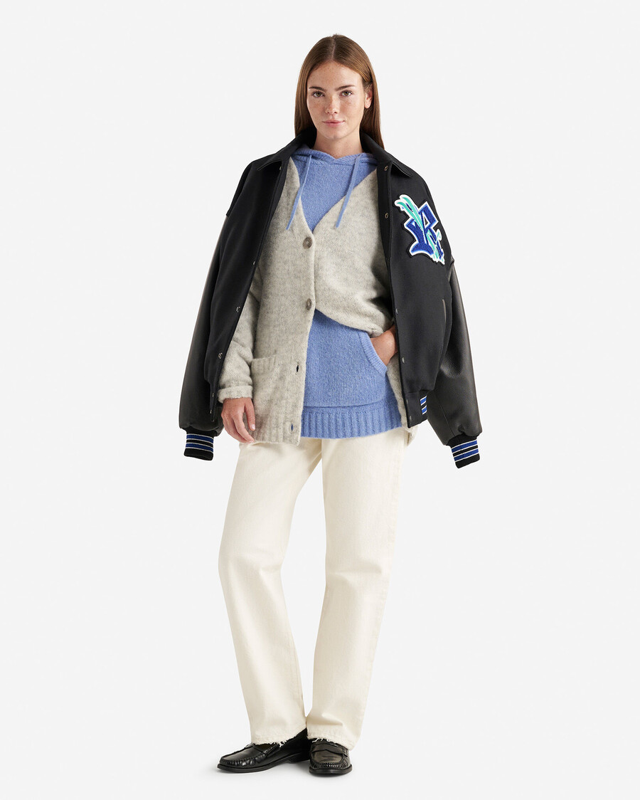 aurora alpacka ull hoodie