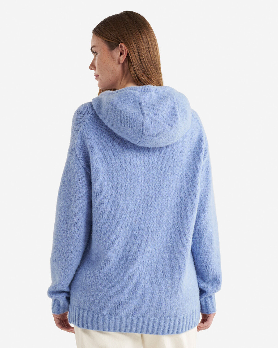 aurora alpacka ull hoodie