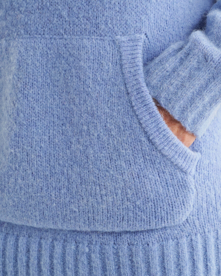 aurora alpacka ull hoodie