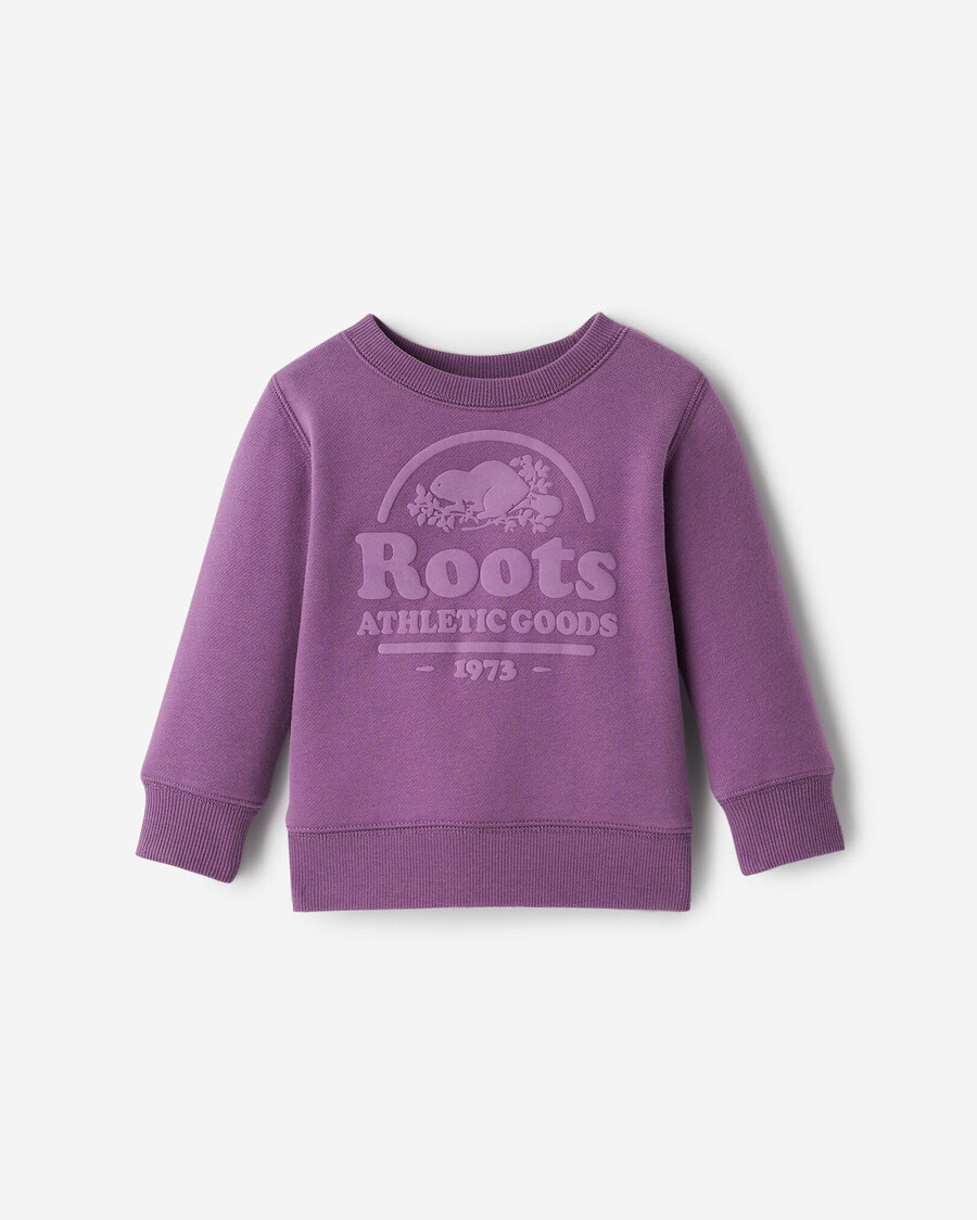 baby heritage beaver rund tröja