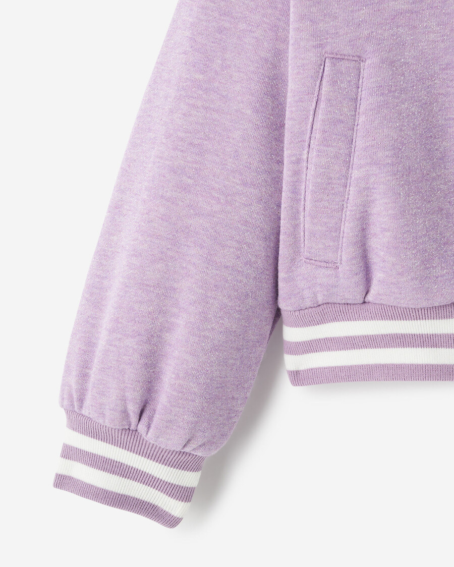 cooper sparkle varsity jacka för småbarnsflickor